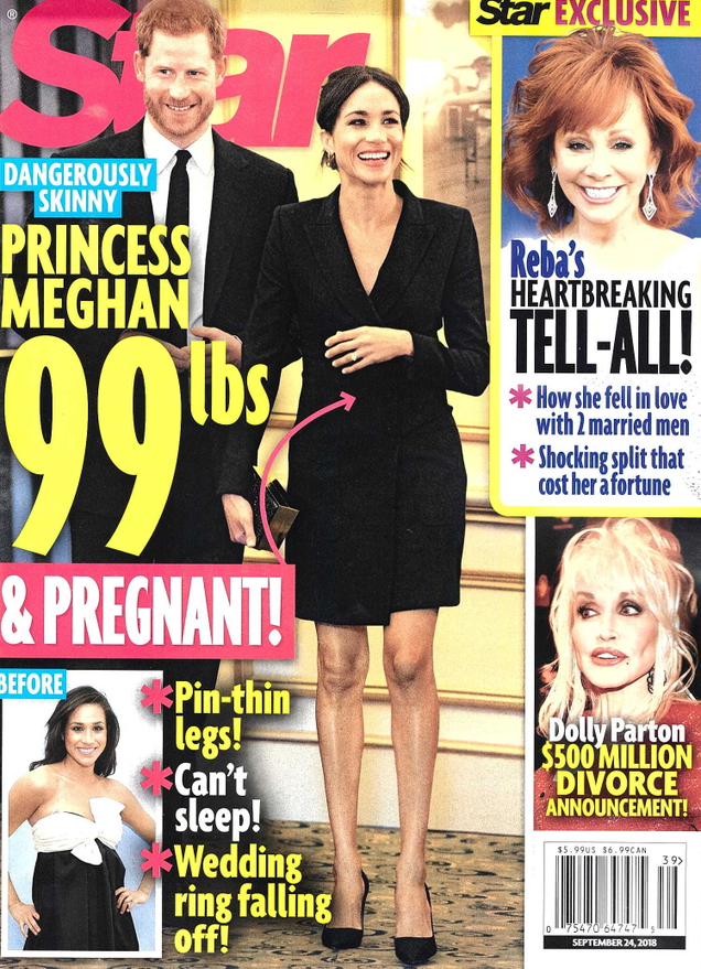 Illustration for article titled This Week in Tabloids: Meghan Markle Exists, As Do Kate Middleton's Kids